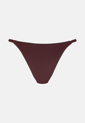 mey, MEY TANGA SERIE POETRY GLOSSY LUXE UNI - Briefs - hot maroon