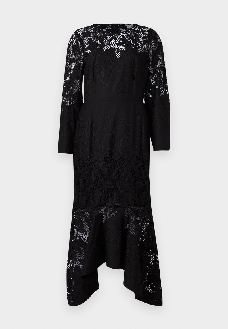 Marchesa Rosa Cocktailjurk zwart