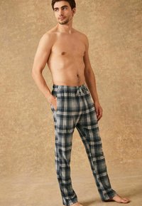 Next - MOTIONFLEX PYJAMA BOTTOMS REGULAR FIT - Pyžamový spodní díl - grey check Miniatura obrázku 1