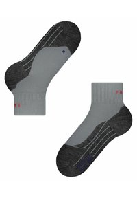 FALKE COOL - Calze sportive - hematite