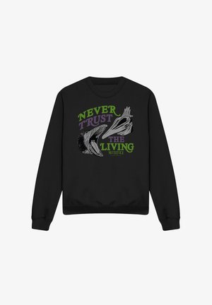 Cotton Soul, BEETLEJUICE/NEVER TRUST - Sweatshirt - black