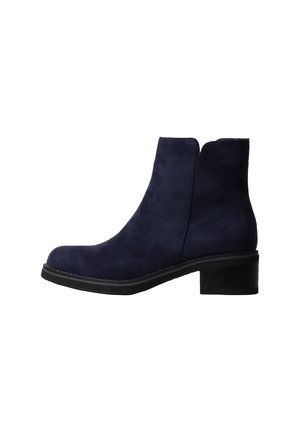 Super Mode BOTTINES À ZIP SUPER MODE - Bottines - bleu