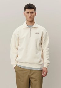 Les Deux CREW HALF ZIP  - Melegítőfelső - offwhite
