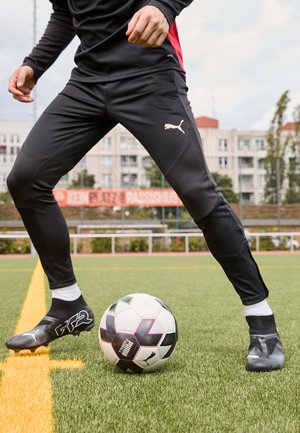 AC MILAN TRAINING PANTS - Club wear - black/for all time red