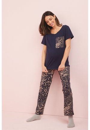 Next Pyjama - navy blue animal