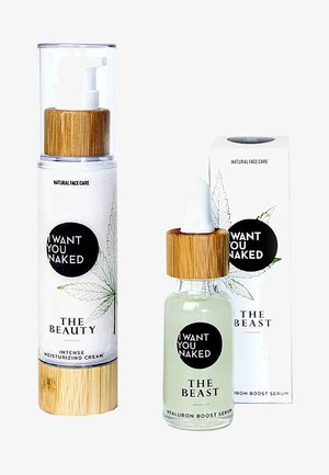THE BEAUTY & THE BEAST FACE CREAM AND SERUM - Skincare set - -