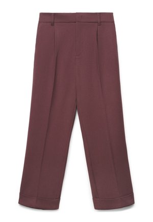 Calliope, PANTALONE LUNGO TINTA UNITA - Stoffhose - marrone