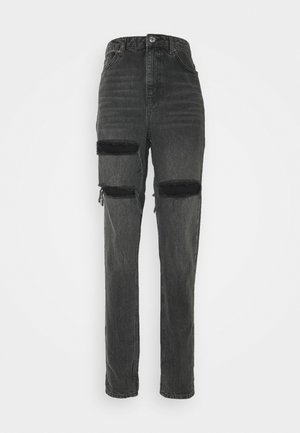 Relaxed fit jeans - black