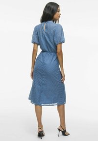 VILA KURZARM - Vardagsklänning - coronet blue