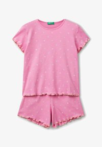 United Colors Of Benetton Mädchen Hose - Stretch, Mit Glitzer-Print