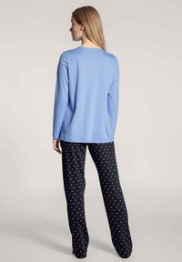 Calida NIGHT LOVERS - Pyjama - darkk lapis blue