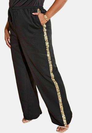 SEQUIN  - Broek - black