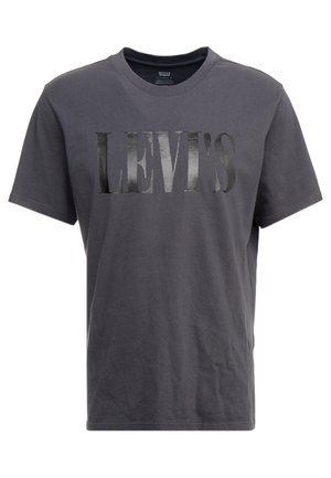 Print T-shirt - anthracite