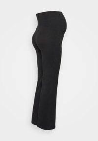 MAMALICIOUS MLNILA FLARED - Leggings - Calças - black