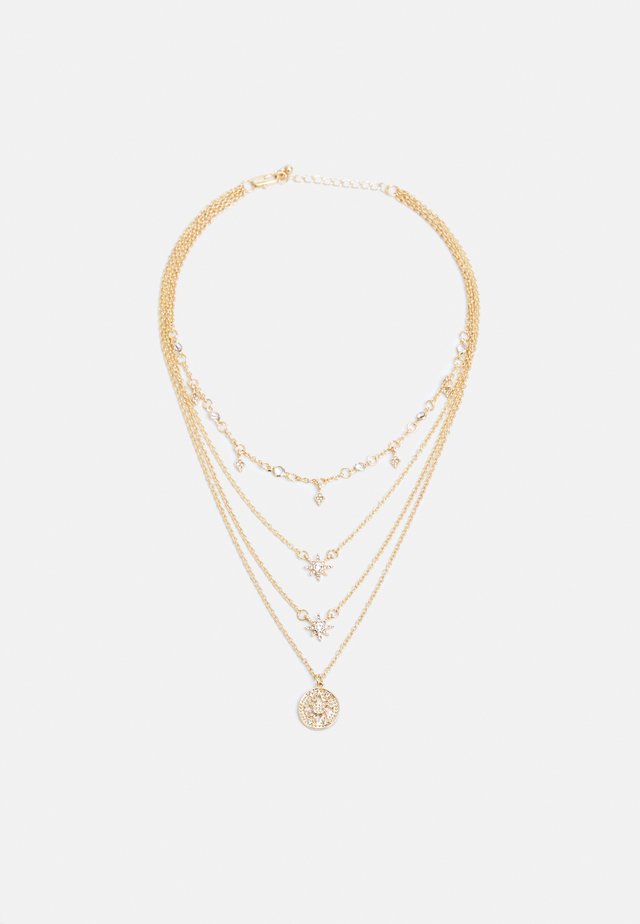 PCSKY COMBI NECKLACE - Collier - gold-coloured