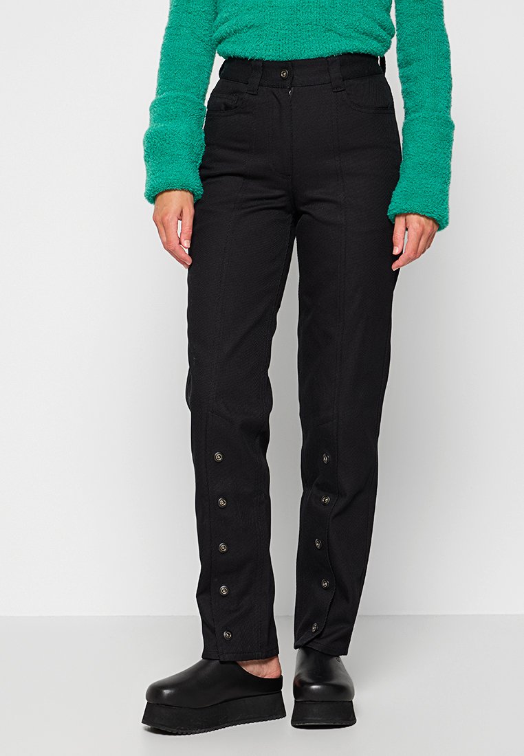 Sunnei Straight leg jeans zwart Sunnei Straight leg jeans zwart