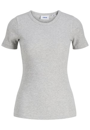 JJXX, JXFRANKIE - Camiseta básica - light grey melange