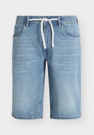TOM TAILOR DENIM, TTAEDAN STRAIGHT SHORTS - Jeansshort - light stone blue denim