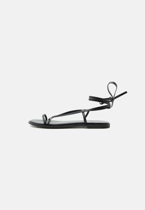 Zign, LEATHER - Sandále - black