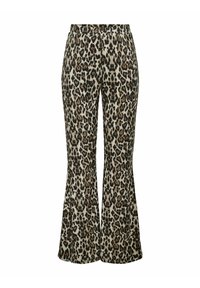 ONLANNA HOHE TAILLE AUSGESTELLT  - Leggings - black