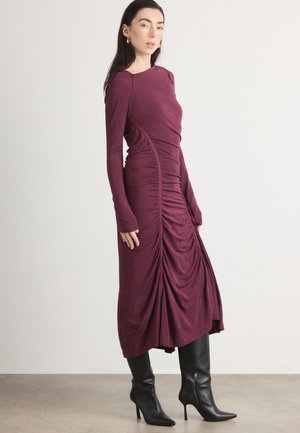 ECAMO - Obleka iz džersija - dark purple
