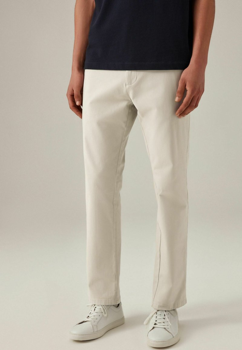 Next SLIM FIT ELASTICATED WAIST - Nohavice - light stone