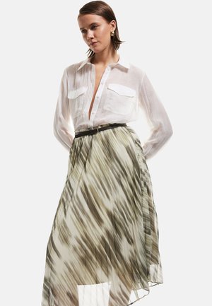 Gonna a campana - khaki