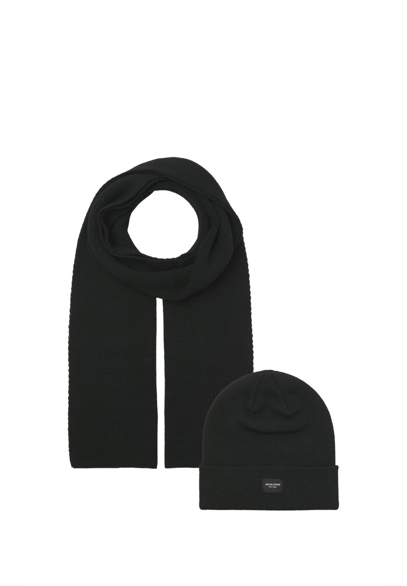 Jack & Jones GIFTBOX SET - Sciarpa - black
