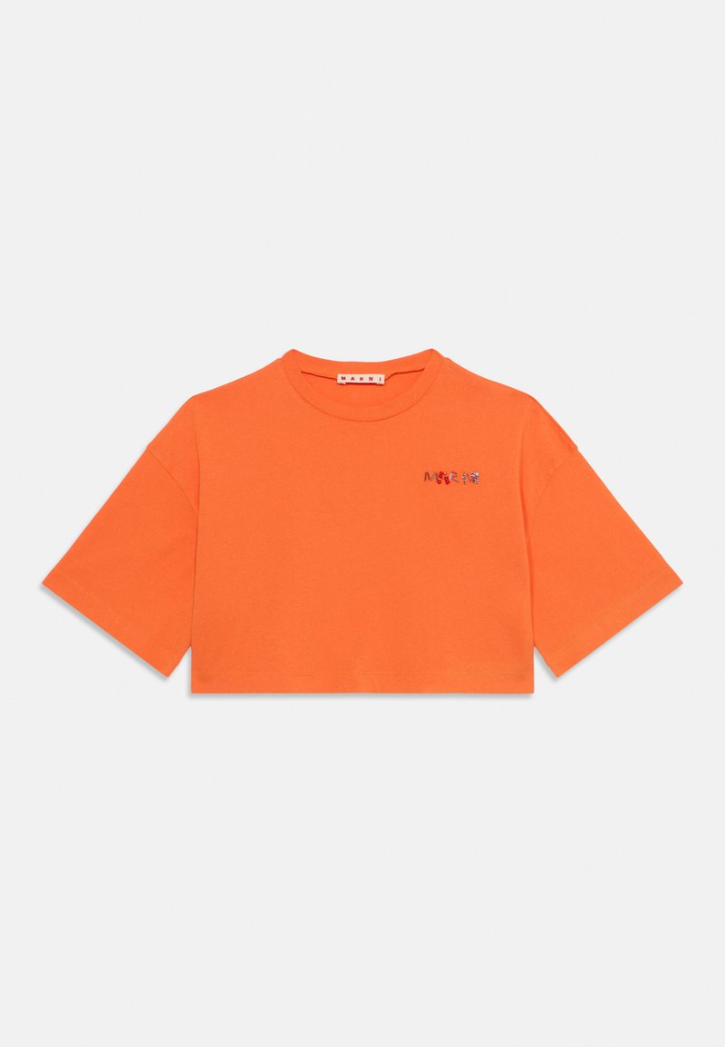 Marni T-shirt basic oranje
