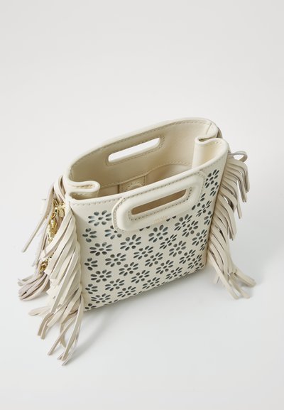 Maje MMINISOFLEUR - Borsa a mano - ecru