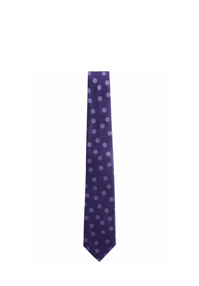 Next PATTERN - Cravate - purple polka dot
