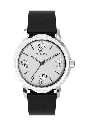 Timex TIMEX X PEANUTS MARLIN - Orologio - black/silver-coloured