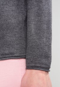 ONLY ONLMILA LACY L S LONG  - Camisola - medium grey melange