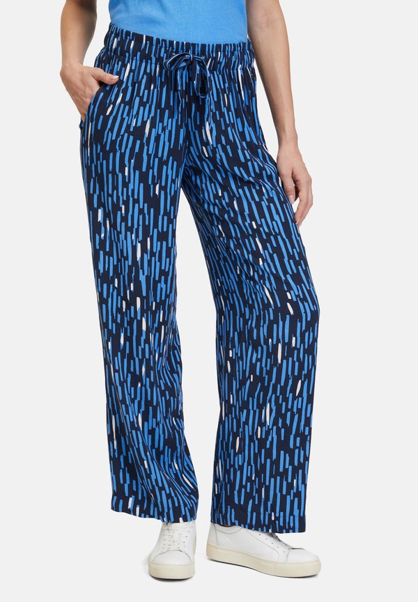 Stoffhose - dunkelblau blau