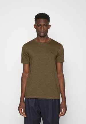 TEGOOD - Jednoduché tričko - dark green