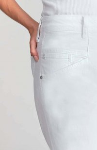 Le Temps Des Cerises Jean droit - blanc