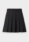TIMELESS PLEATED MINI SKIRT - Πλισέ φούστα - black