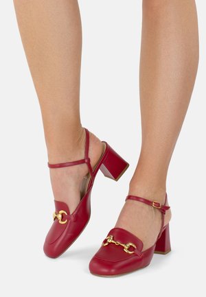 Klassieke pumps - rosso
