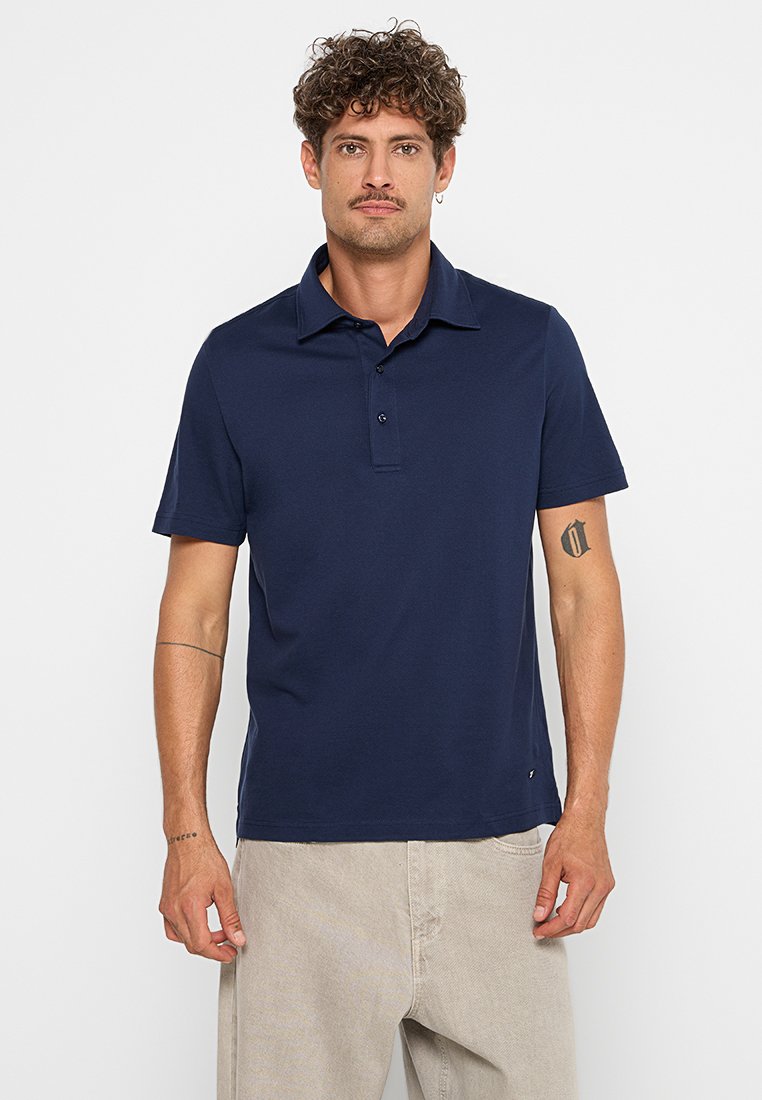 Eterna Poloshirt donkerblauw Eterna Poloshirt donkerblauw