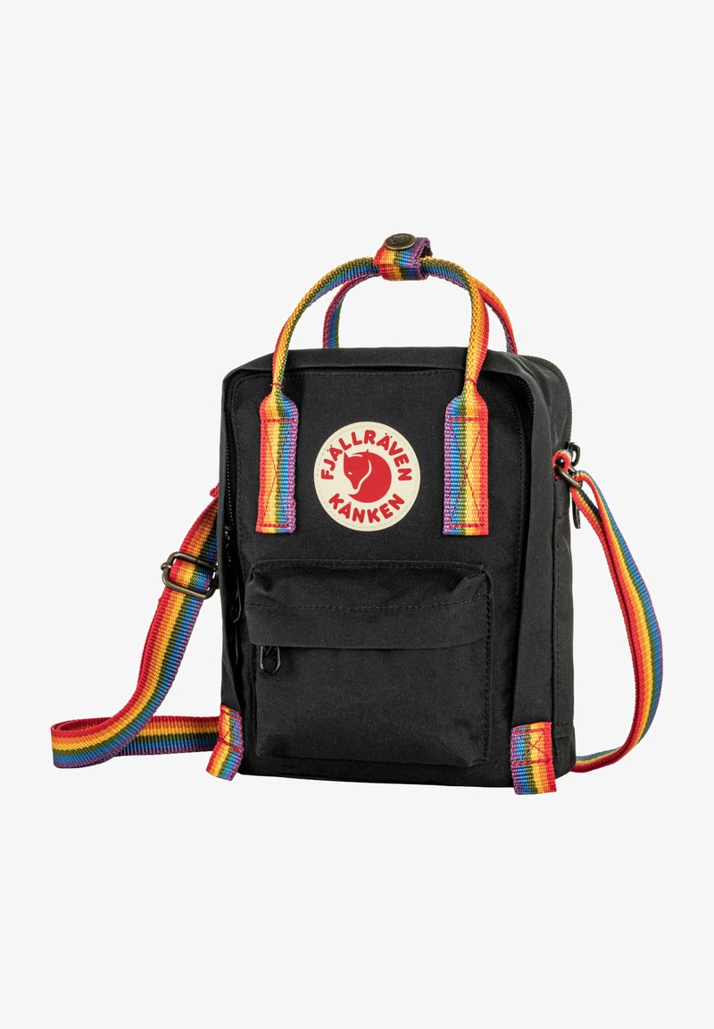 Fjällräven KANKEN RAINBOW SLING UNISEX - Σακίδιο πλάτης - black-rainbow pattern