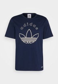 adidas Originals GRAPHIC - T-shirt con stampa - night indigo