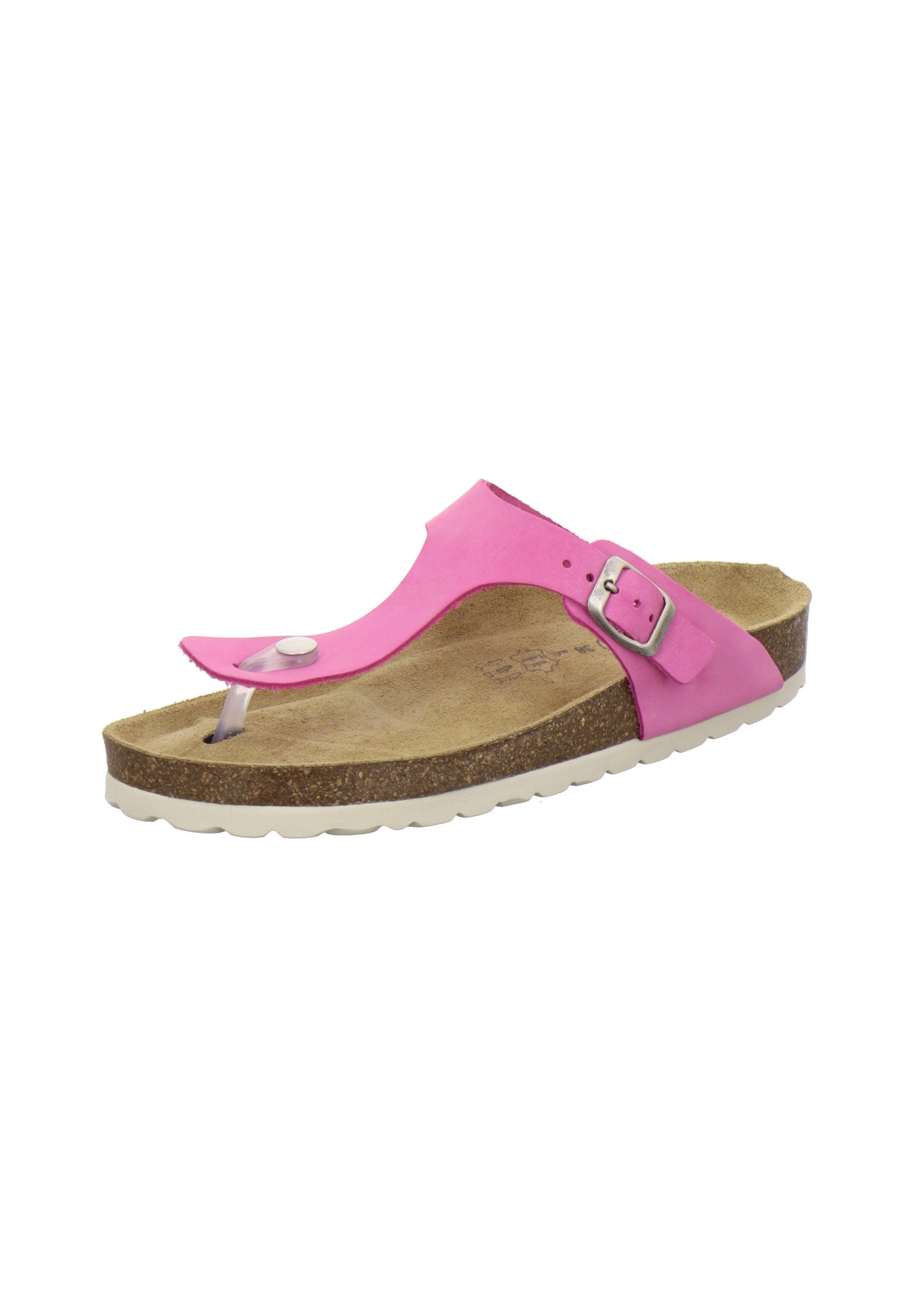 Chaussons Femme AFS-Schuhe 2900 - En Cuir Véritable, Fabriqués En Allemagne - Rose, Taille 37 EU - Confort Optimal - 3