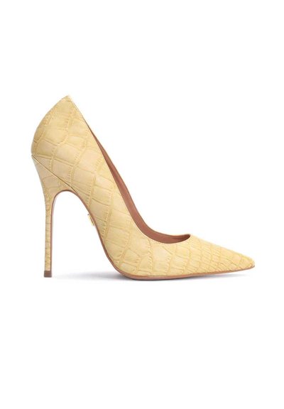 escarpin doré zalando