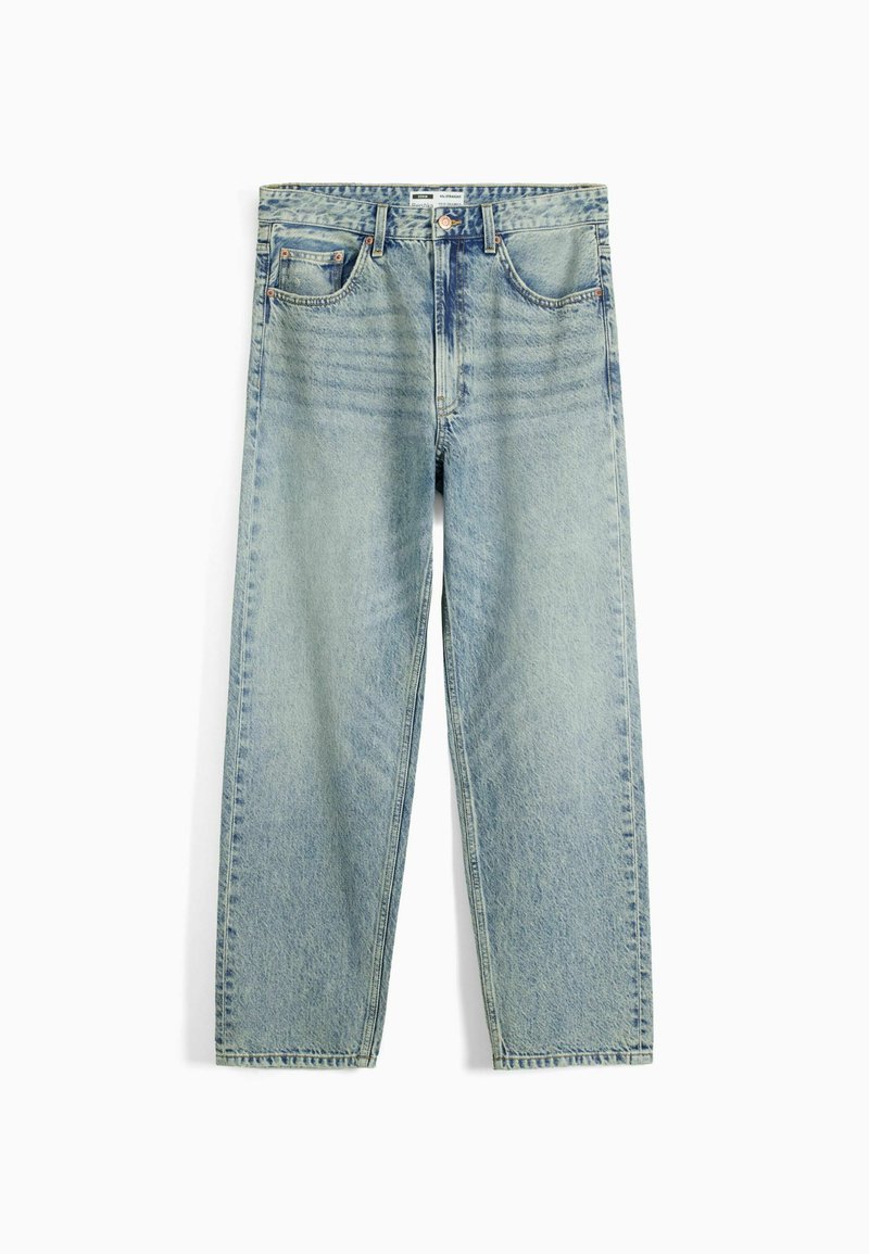 Bershka Straight leg jeans lichtblauw
