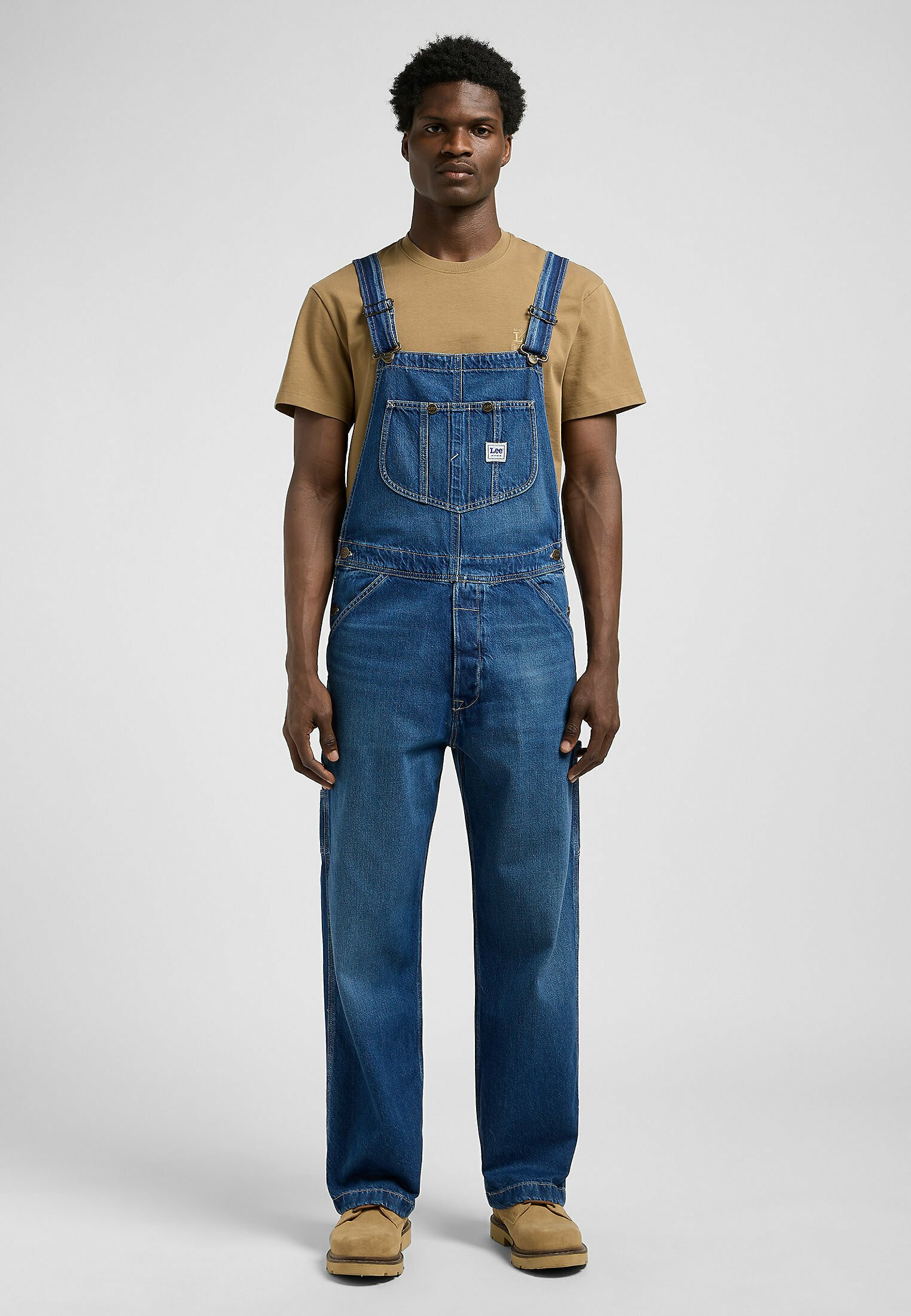 Lee BIB OVERALL - Dungarees - bash indigo/blue - Zalando display picture 1