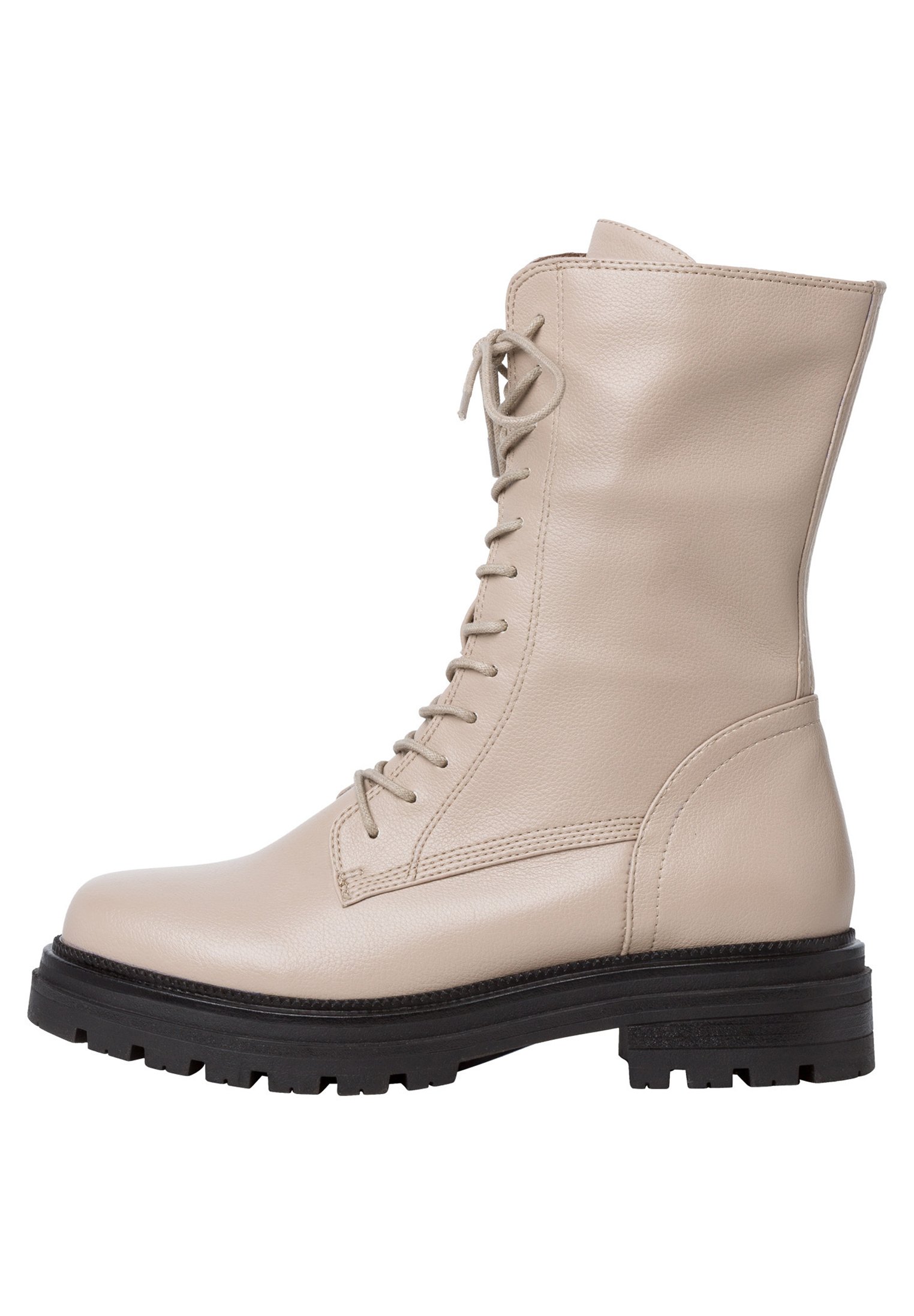 Marco Tozzi Plateaulaarzen - ivory/Beige - Zalando.be