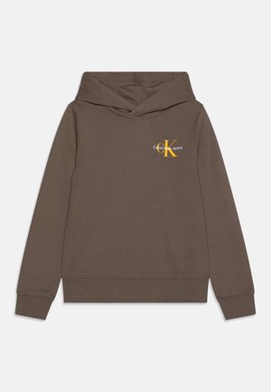 SMALL MONOGRAM HOODIE UNISEX - Sweat à capuche - dark brown