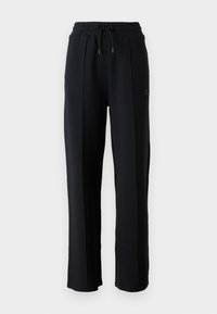 WIDE LEG SWEATPANTS - Treningo apatinė dalis - black