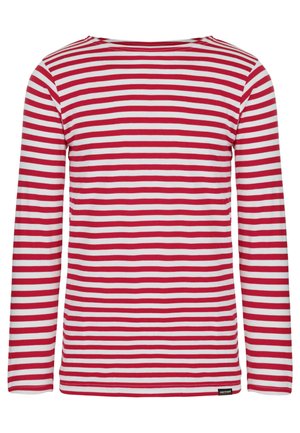 GESTREIFTES MARINE SEEMANNS LANGARM SHIRT  PULLOVER IM STREIFENLOOK - Langarmshirt - rot weiß