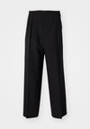 WIDE TROUSERS - Stoffhose - black